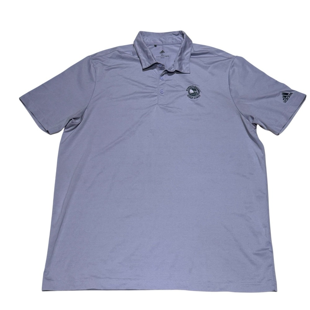 Adidas Men's XL Polo - Pebble Beach Golf Link - Pale Lavender Color - Picture 9 of 12